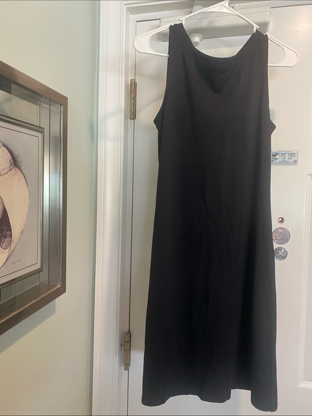 Tommy Bahama Black Sleeveless Shift Dress